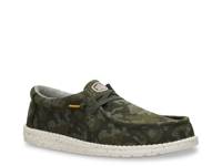 Wally Stretch Jersey Slip-On - Men's Dark Green view