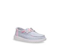 Wendy Stretch Jersey Varsity Slip-On - Kids' Grey view