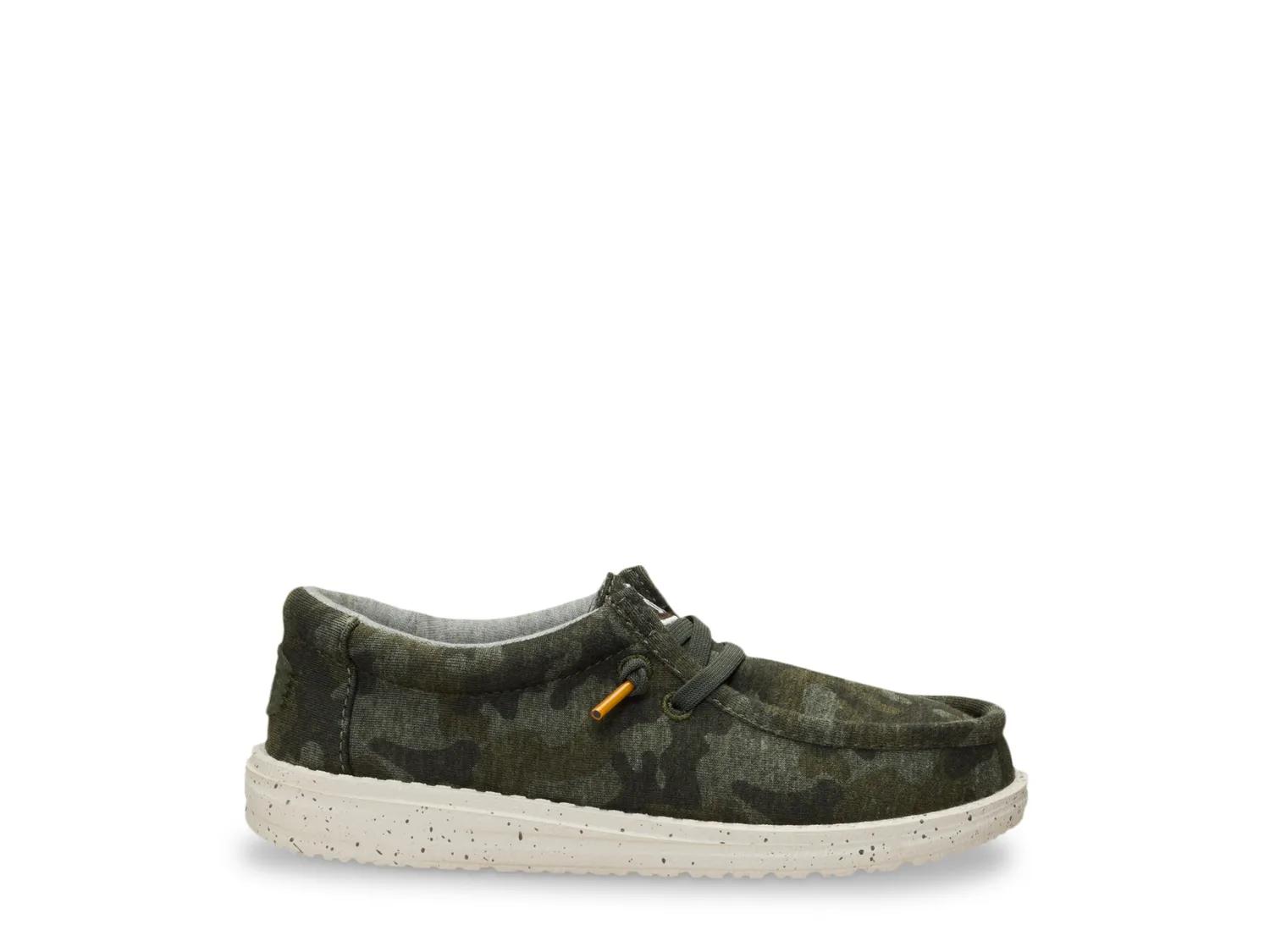 Wally Stretch Jersey Camo Slip-On