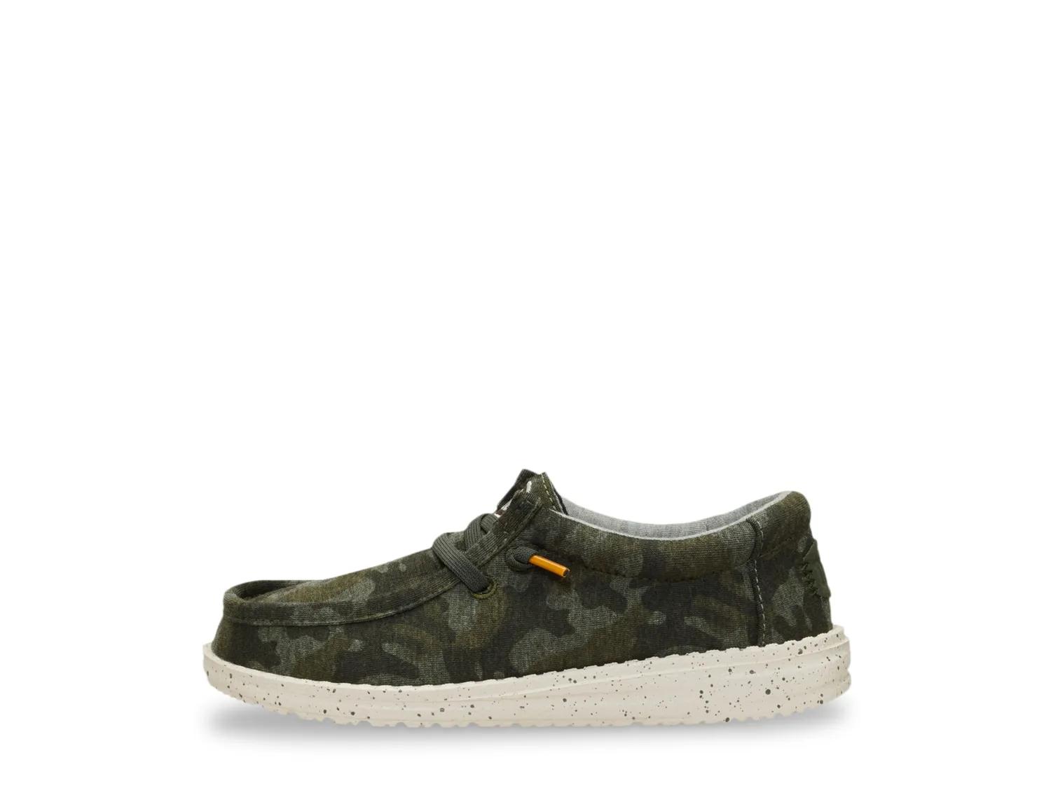Wally Stretch Jersey Camo Slip-On