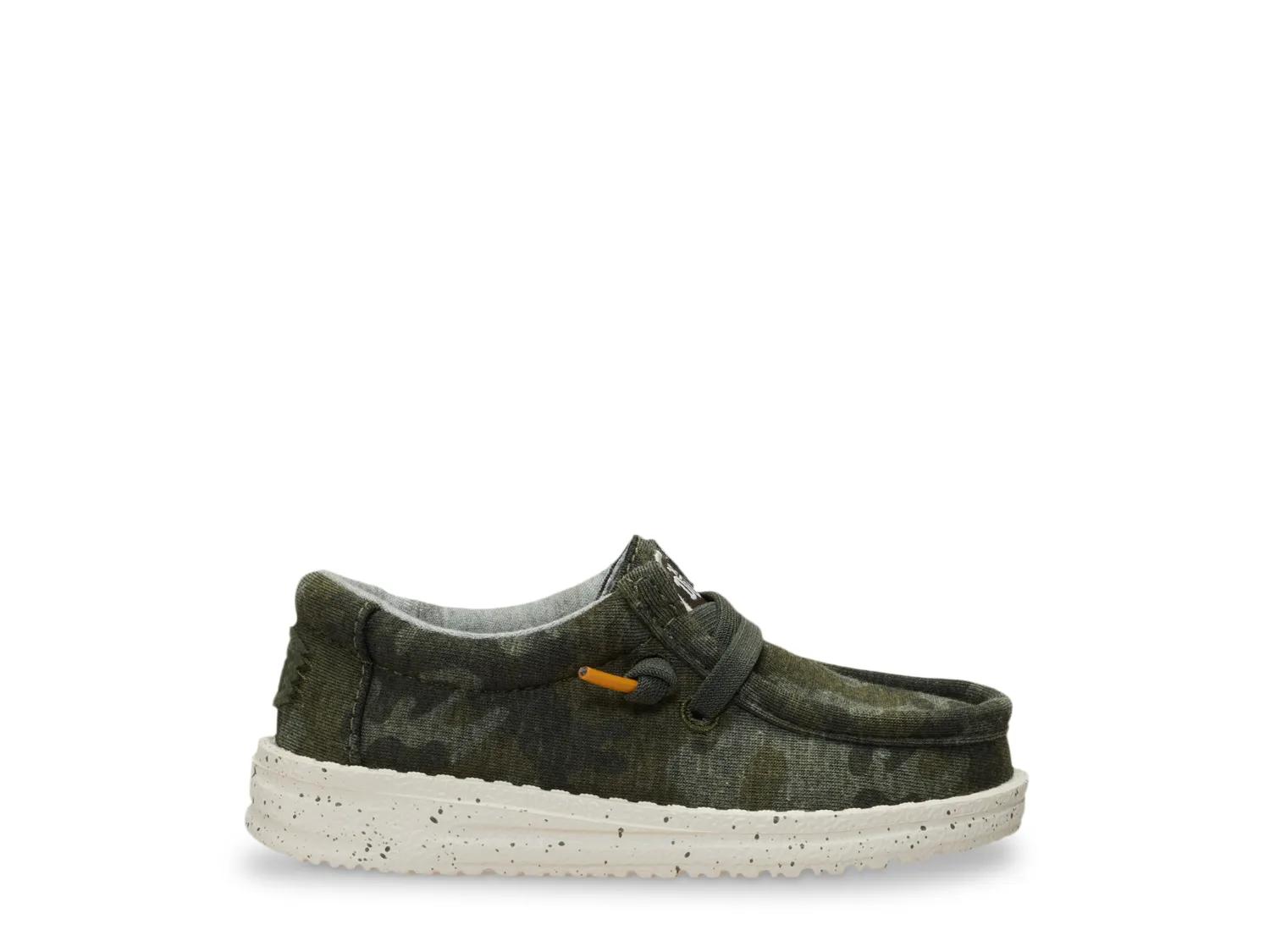Wally Stretch Jersey Camo Slip-On