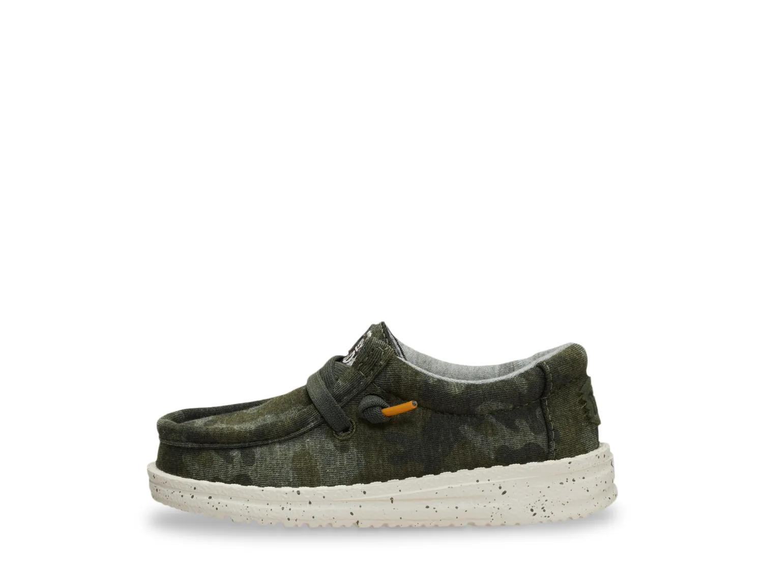 Wally Stretch Jersey Camo Slip-On