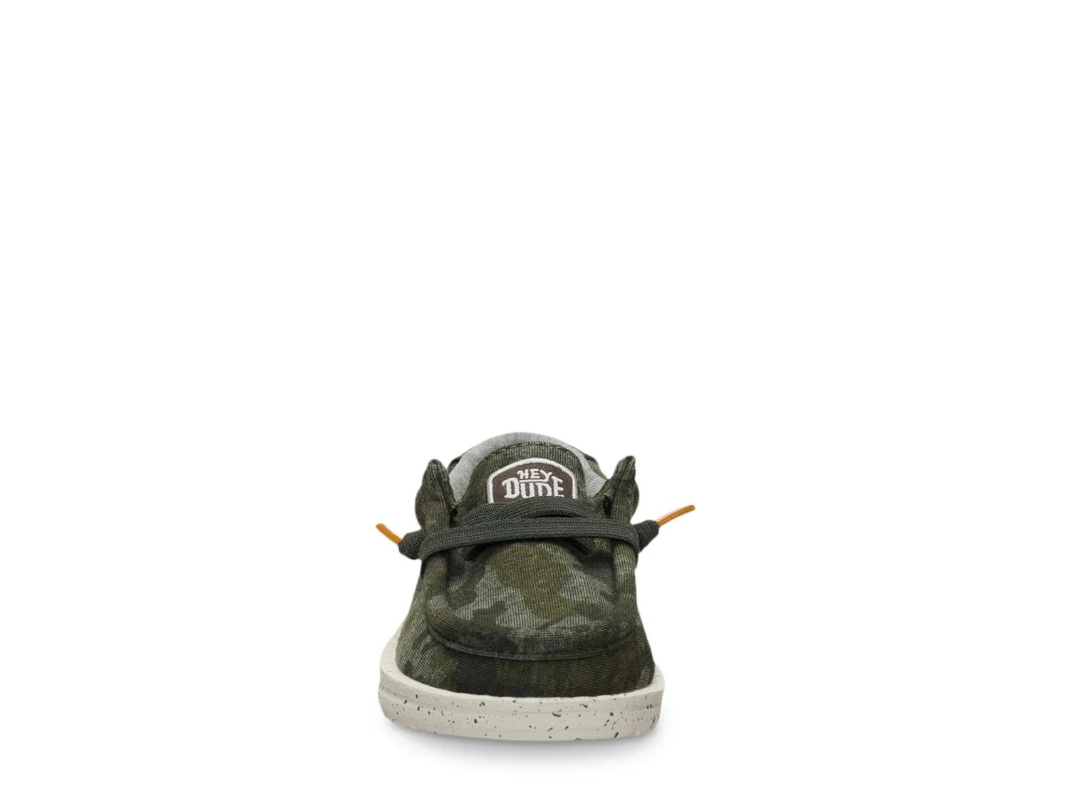 Wally Stretch Jersey Camo Slip-On
