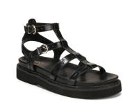 Lexie Sandal Black Croc Print view