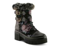 Blowin Wind Platform Bootie Black view