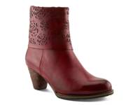 Kiss Of A Rose Bootie Dark Red view