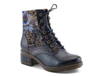 Marty Flow Bootie Navy view