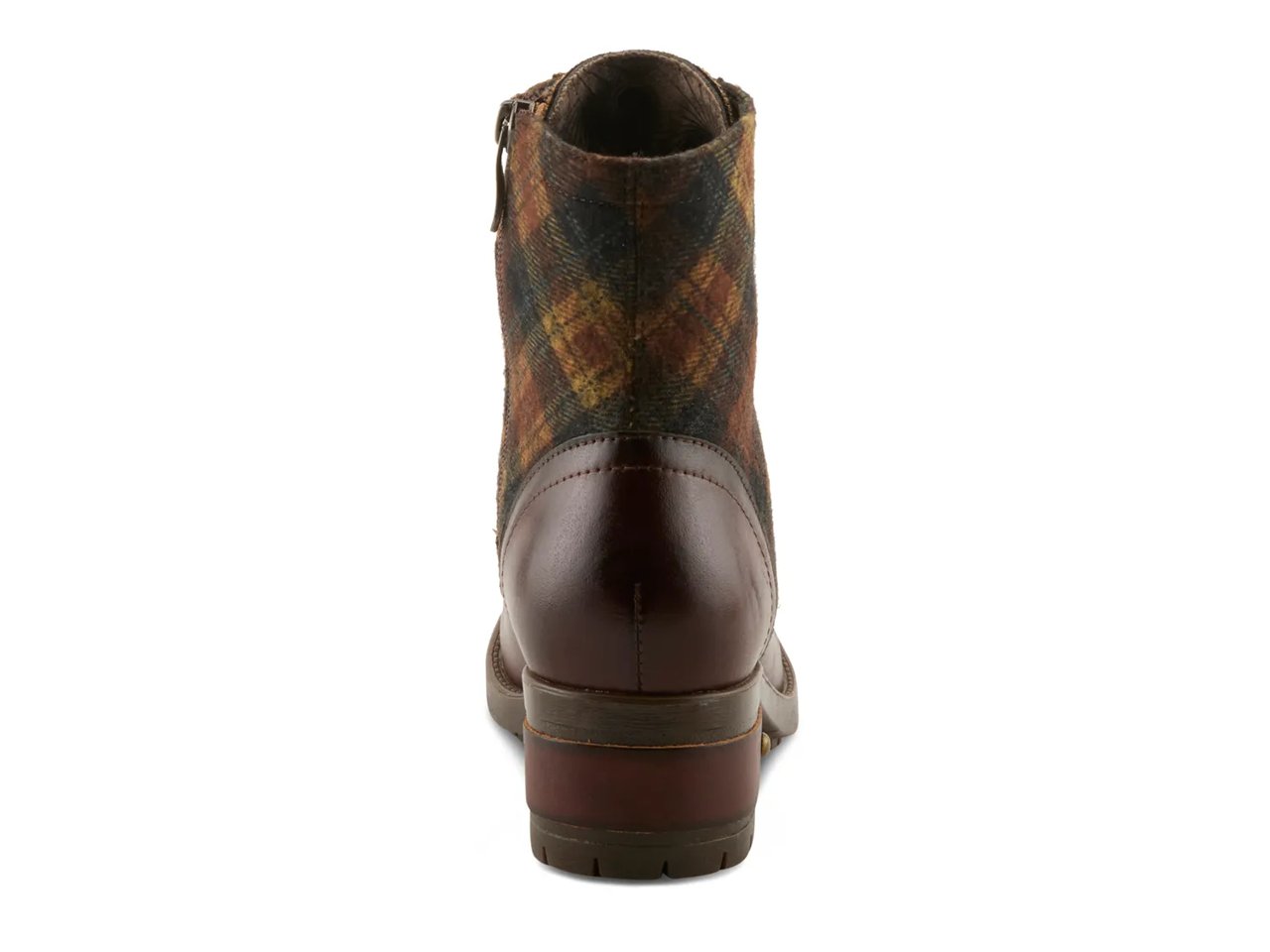 Marty Plaid Bootie