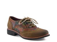 Muggiasti Vinty Wingtip Oxford Olive Green view