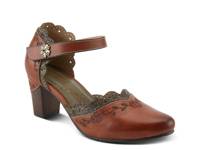 Sayyes Pump Dark Camel view