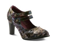 Showy-Vivi Mary Jane Pump Blue Multicolor view