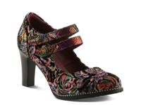 Showy-Vivi Mary Jane Pump Fuchsia view