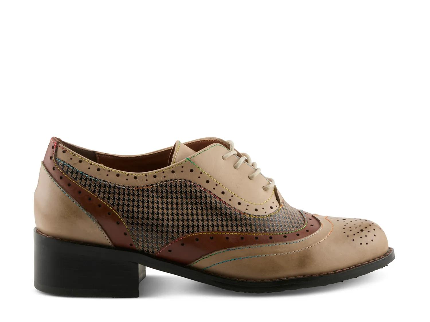 Tap Dancer Check Wingtip Oxford
