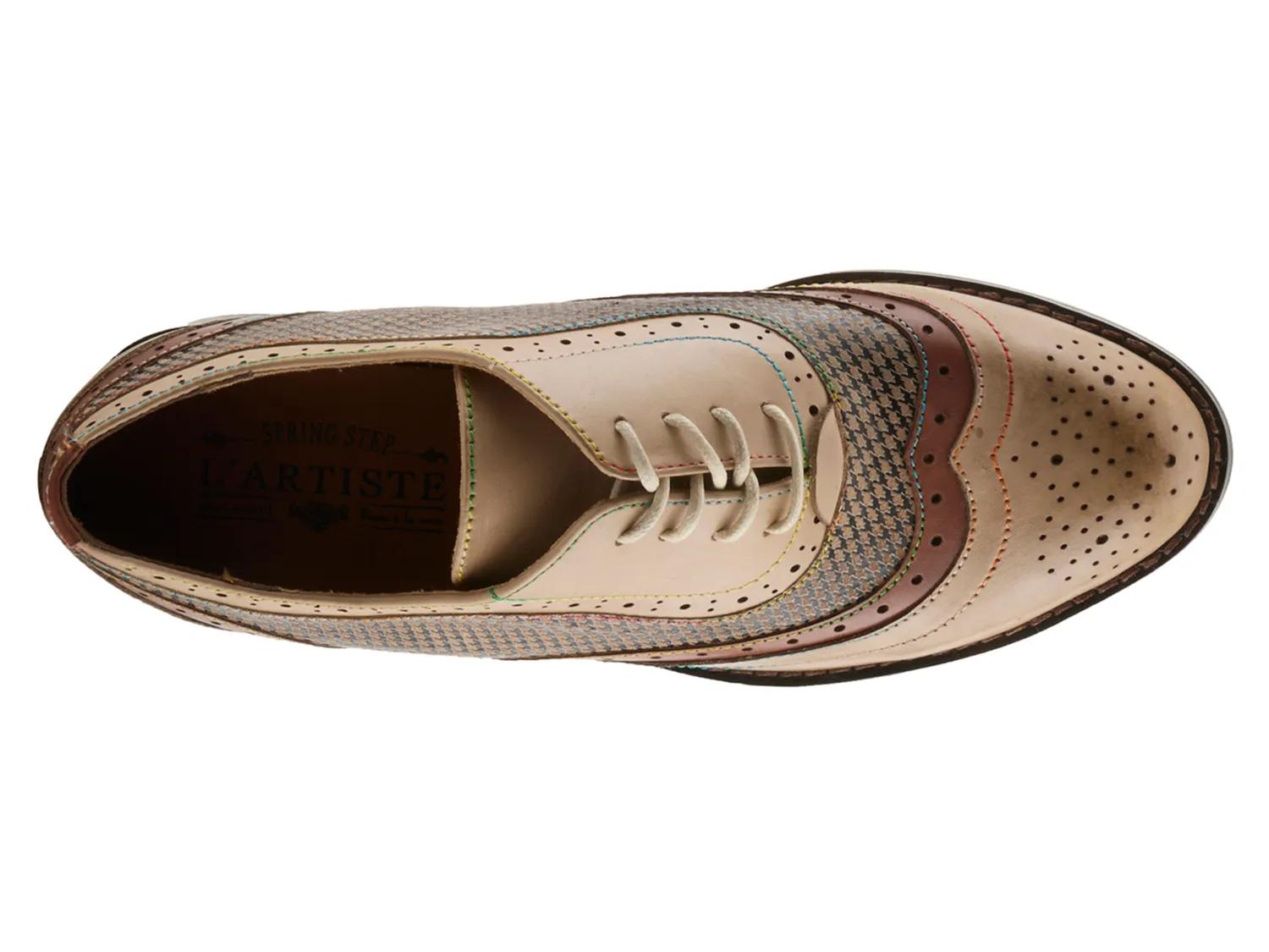 Tap Dancer Check Wingtip Oxford