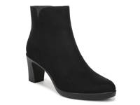 Eloise Bootie Black Suede Fabric view