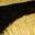 Giannis Wedge Sandal White/Black/Mustard Yellow Stripes view