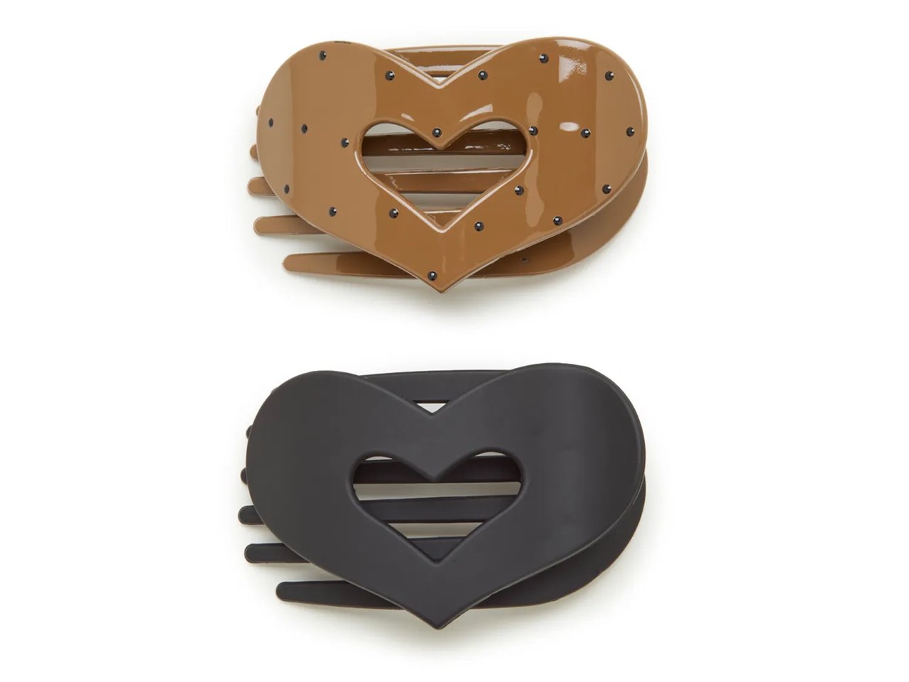 Heart Claw Clip Set - 2 Pack