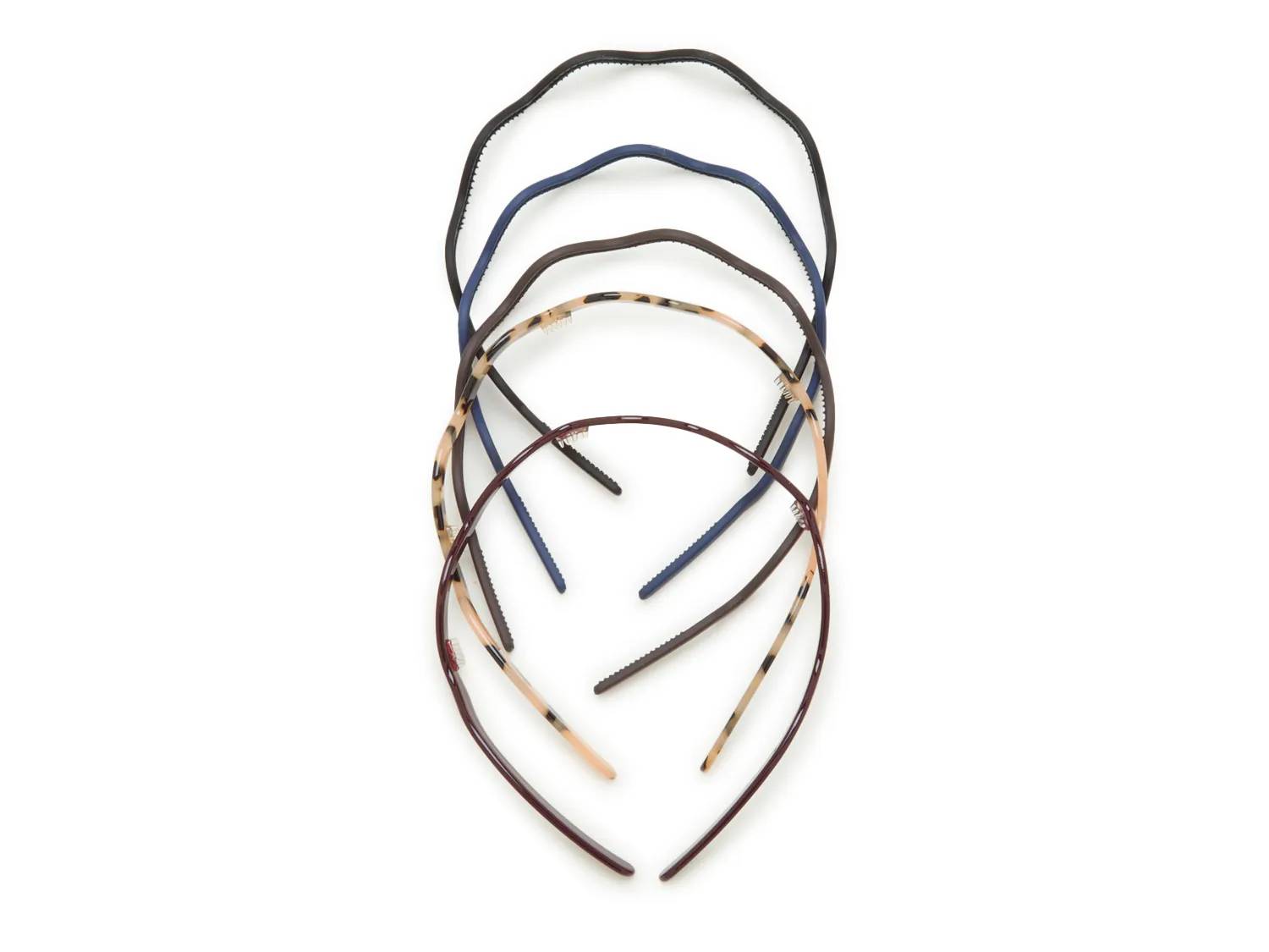 Wavy Headband Set - 5 Pack