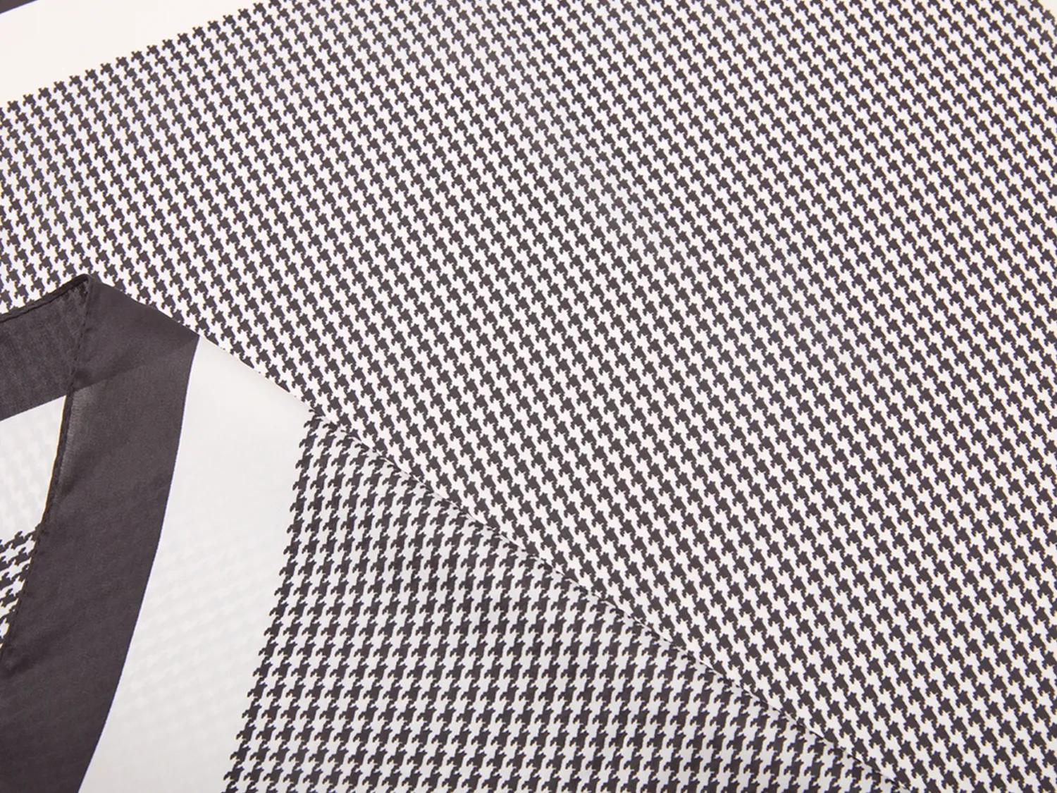 Houndtooth Square Scarf