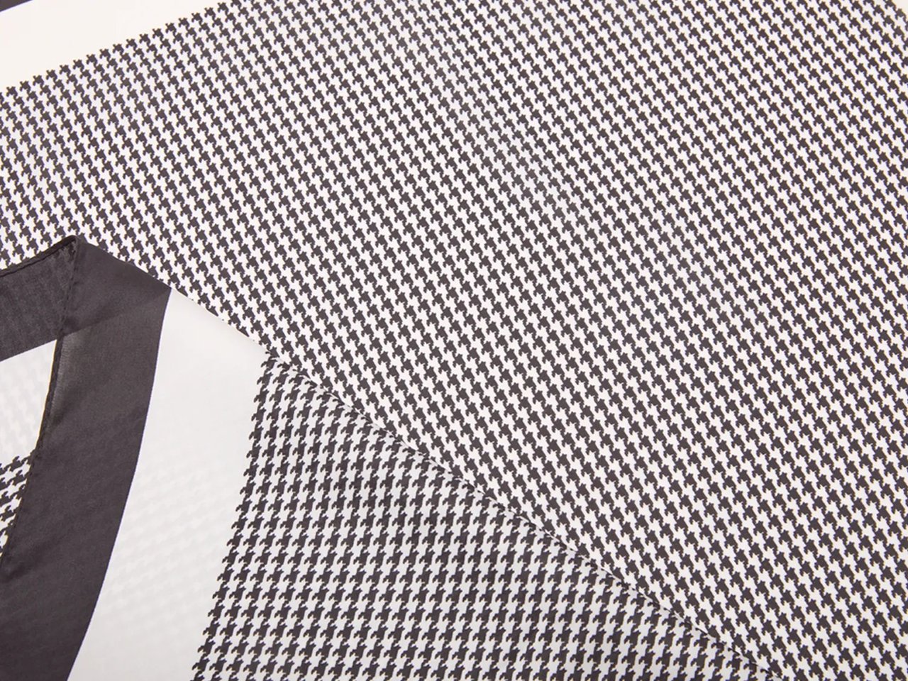 Houndtooth Square Scarf