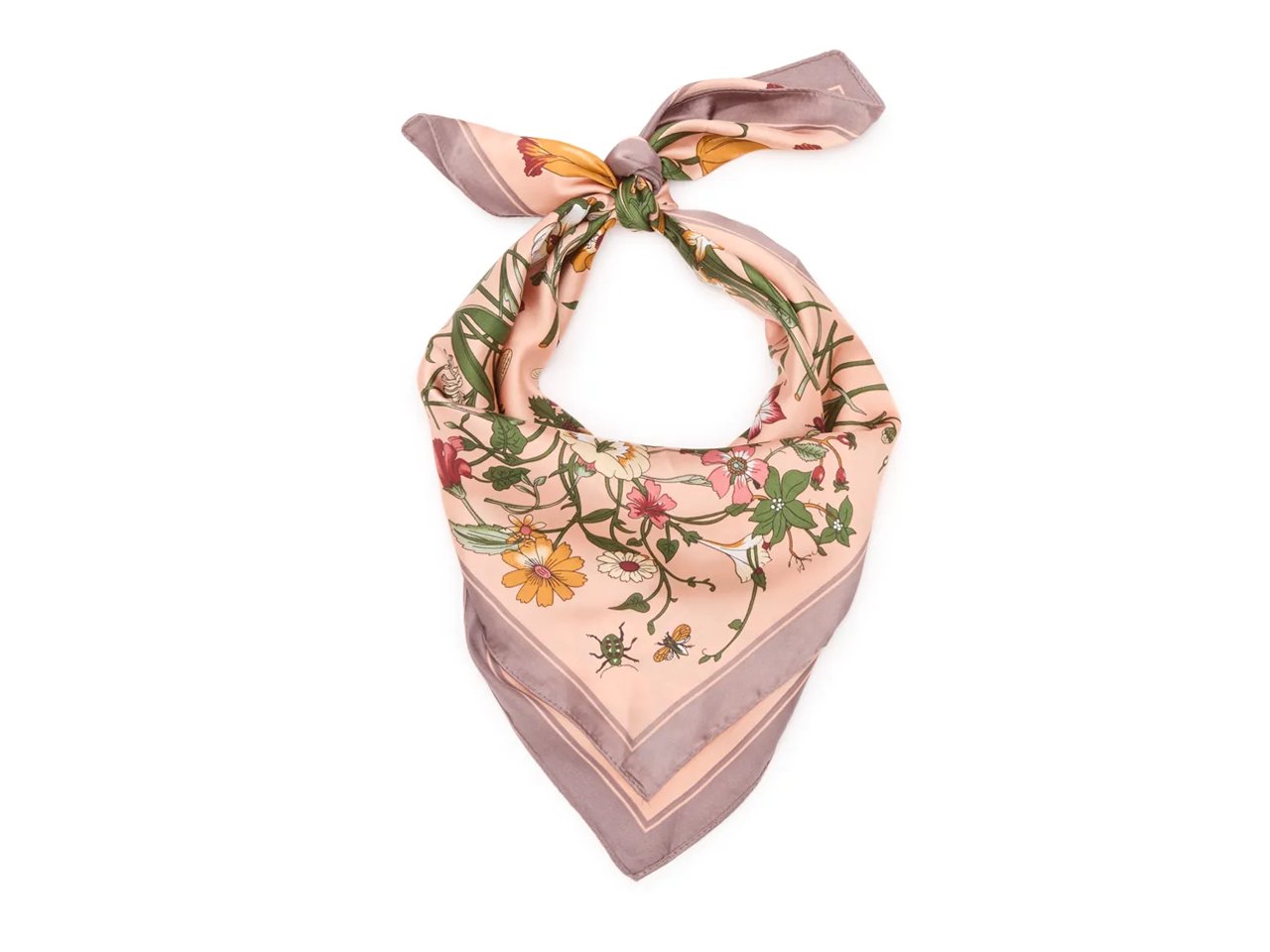 Floral Square Scarf