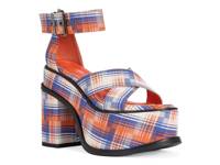 Jaetyn Platform Sandal Orange view