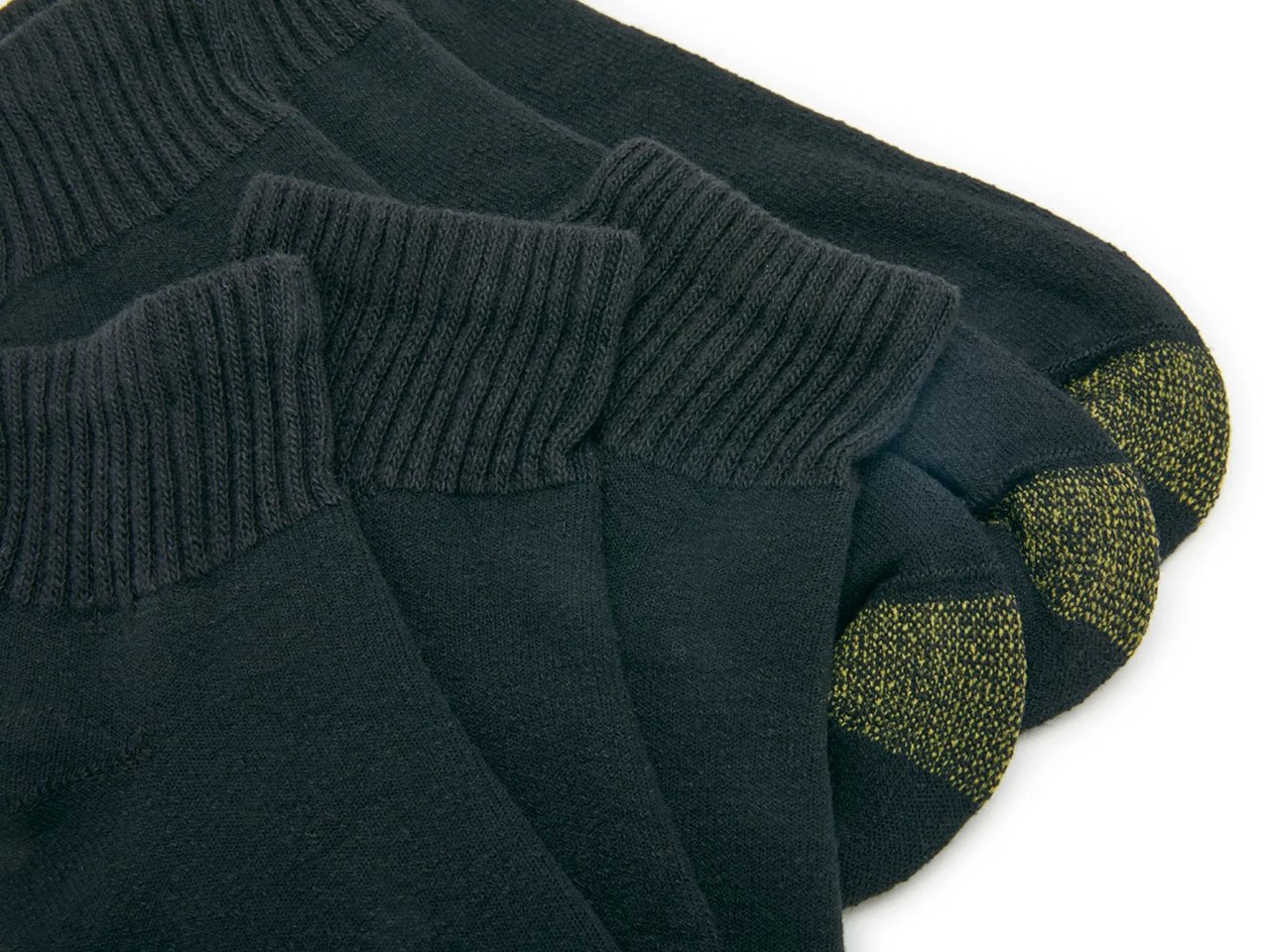 Cushioned Cotton Men's Quarter Socks - 6 Pack