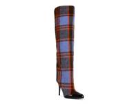 Lochana Over-The-Knee Boot Red/Blue Plaid view
