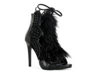 Shainy Sandal Black view