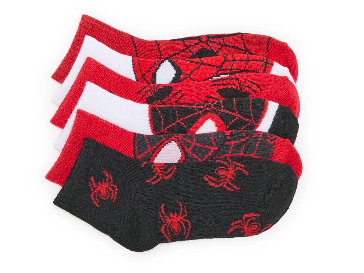 Spider-Man Kids' Ankle Socks - 6 Pack