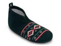 Gripper Slipper Dark Green view