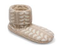 Gripper Bootie Slipper Taupe view