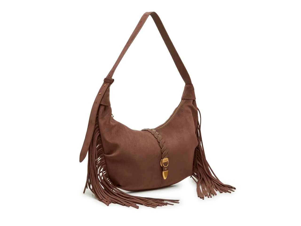 Cleo Fringe Hobo Bag