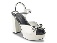 Dera Platform Sandal Ivory view