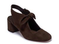 Angelina Pump Chocolate Suede view