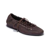 Billie Flat Chocolate Leather view