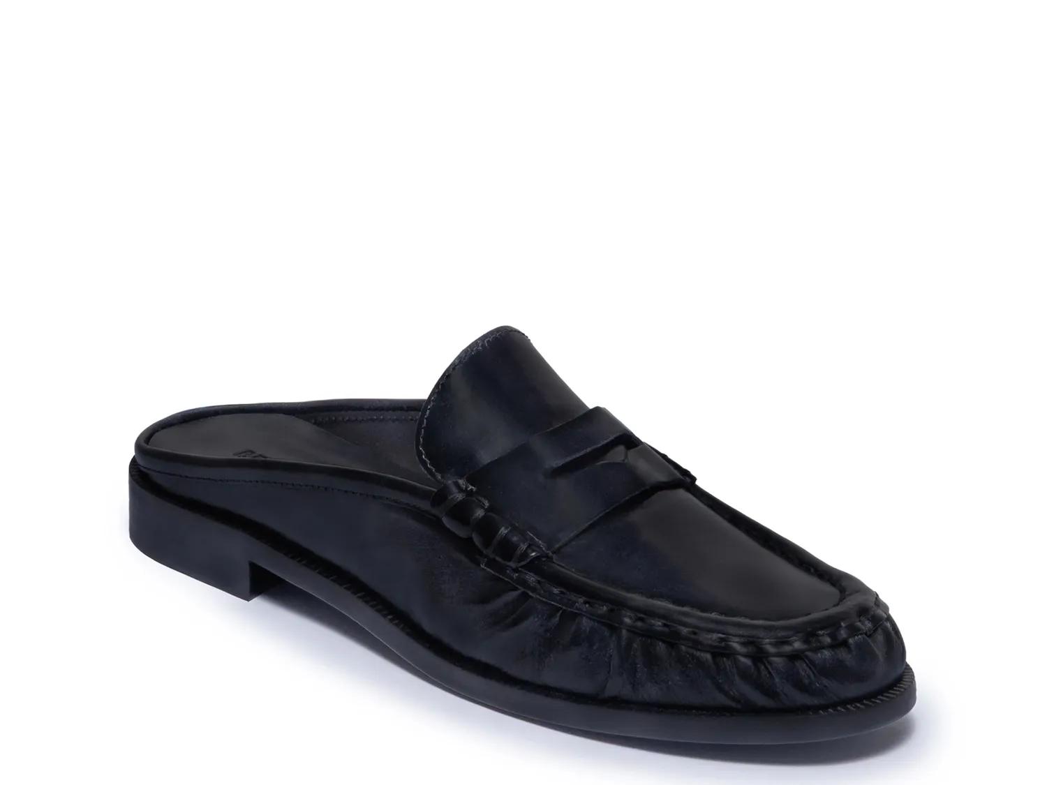 Bernardo Tilda Mule | Women's | Black Leather | Size 6 | Flats