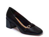 Amelie Pump Black Leather view