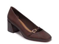 Amelie Pump Chocolate Leather view
