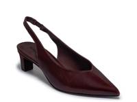 Maude Pump Chocolate Leather view