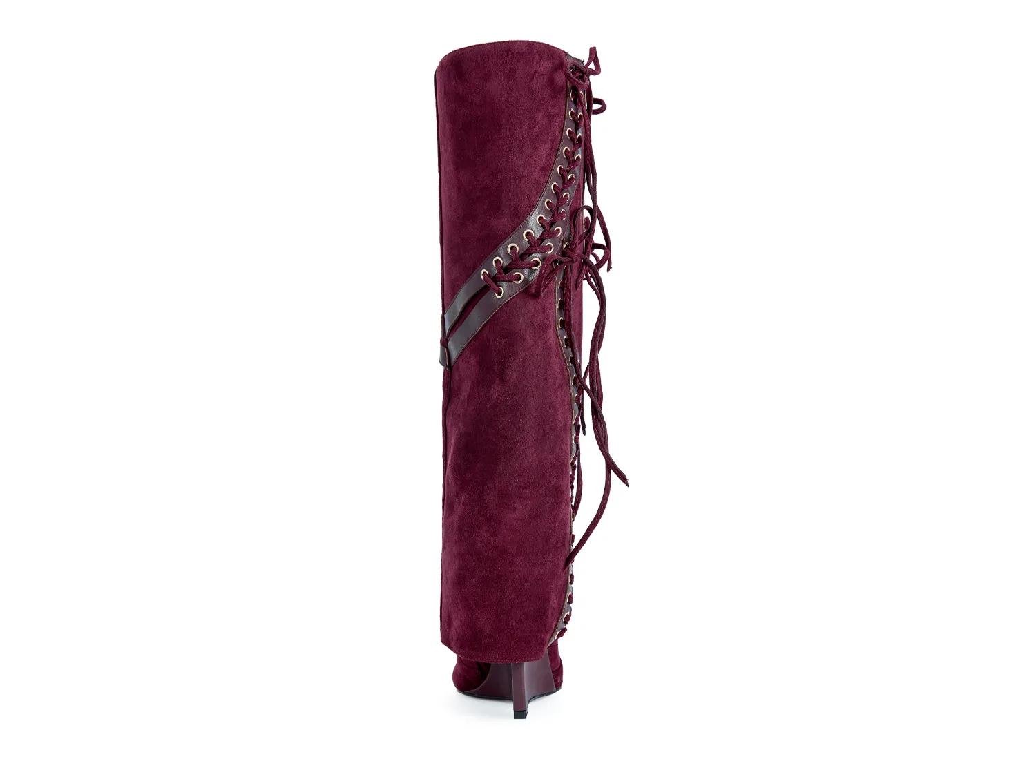 Mantegna Foldover Wedge Boot