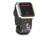 Super Mario LED Kids' Watch Multicolor view