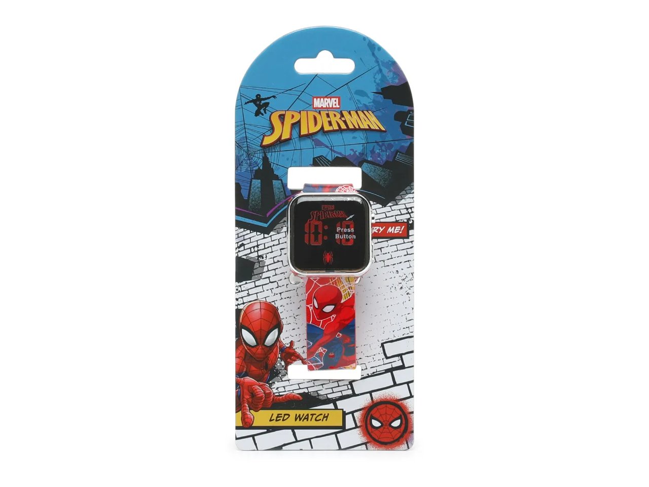 Spider-Man LED Kids' Watch