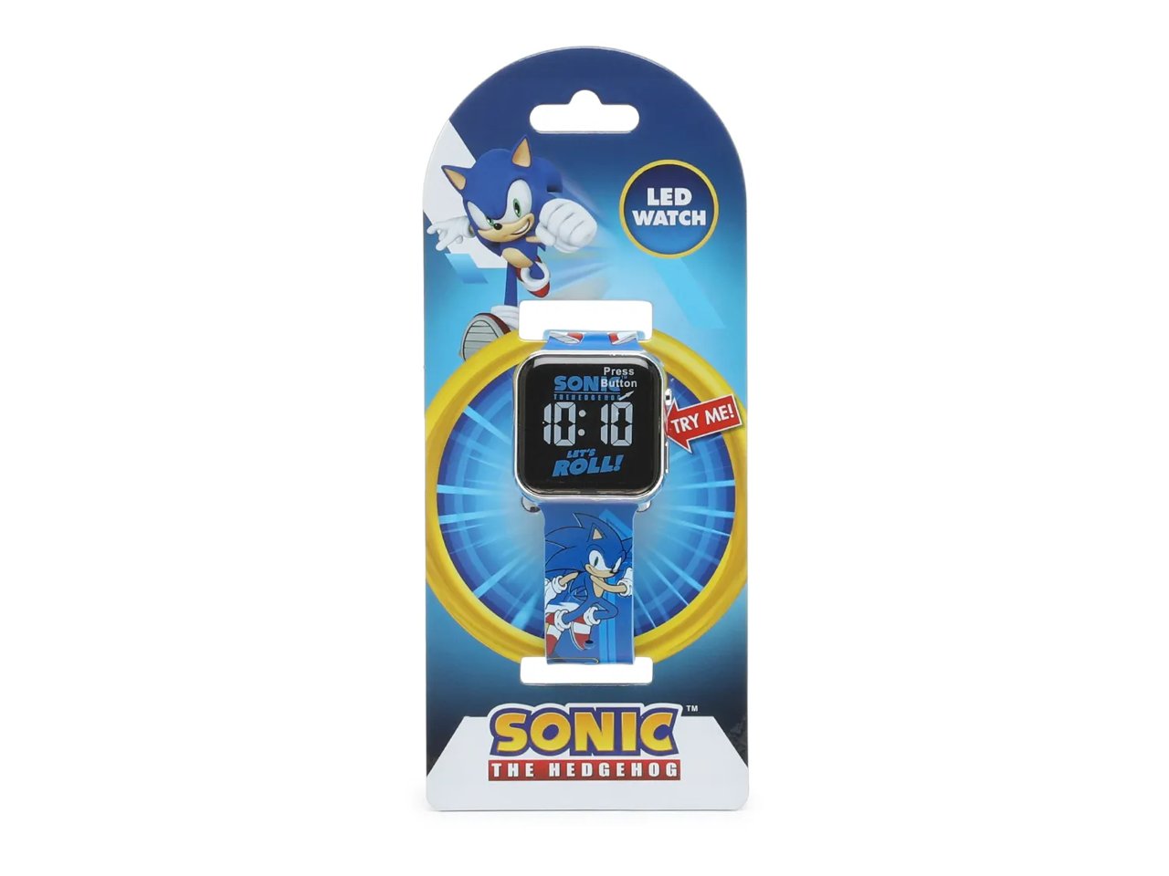 Sonic The Hedgehog LED Kids' Watch