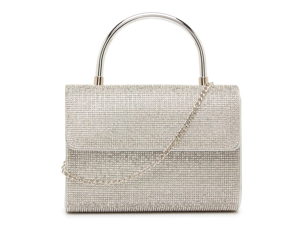 Top Handle Crystal Clutch