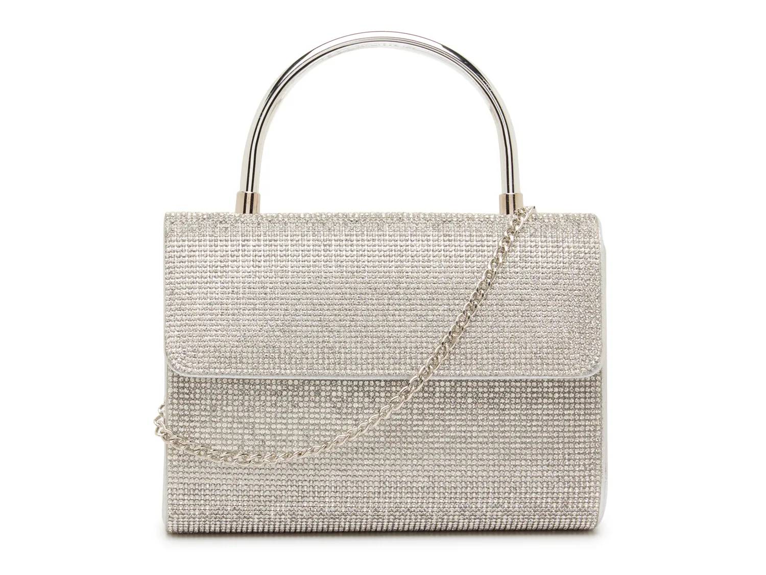 Top Handle Crystal Clutch