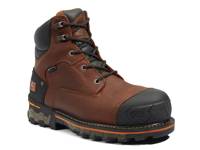 Boondock 6" Waterproof Work Boot - Men's Dark Brown view