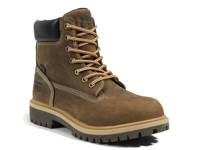 Direct Attach 6" Steel Toe Waterproof Work Boot - Women's Dark Brown view