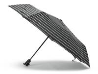 Compact Auto Open/Close Umbrella Black/White Stripe view