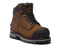 Boondock 6" Waterproof Work Boot - Women's Dark Brown view